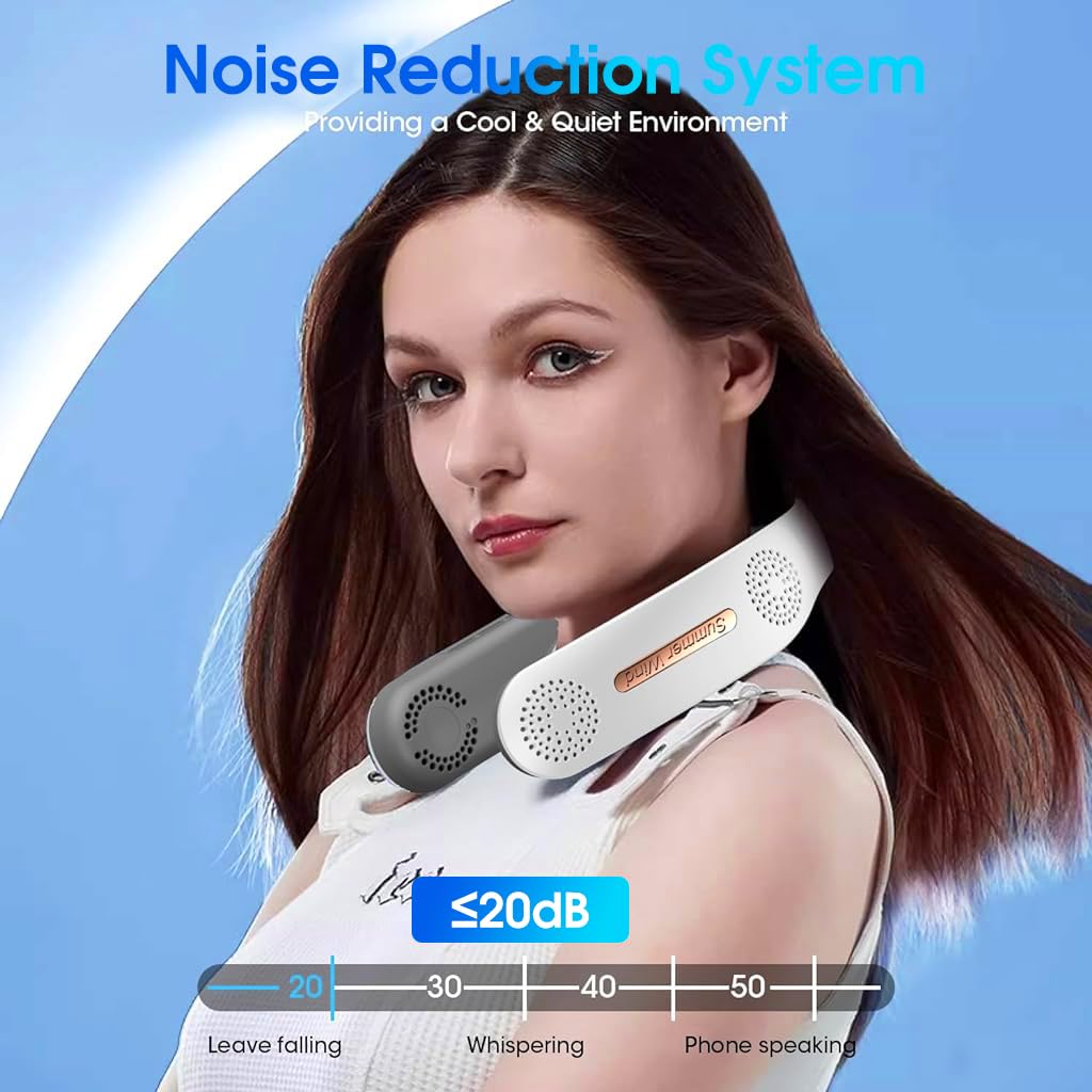 Advance Rechargeable Neck Fan (Pack of 2)