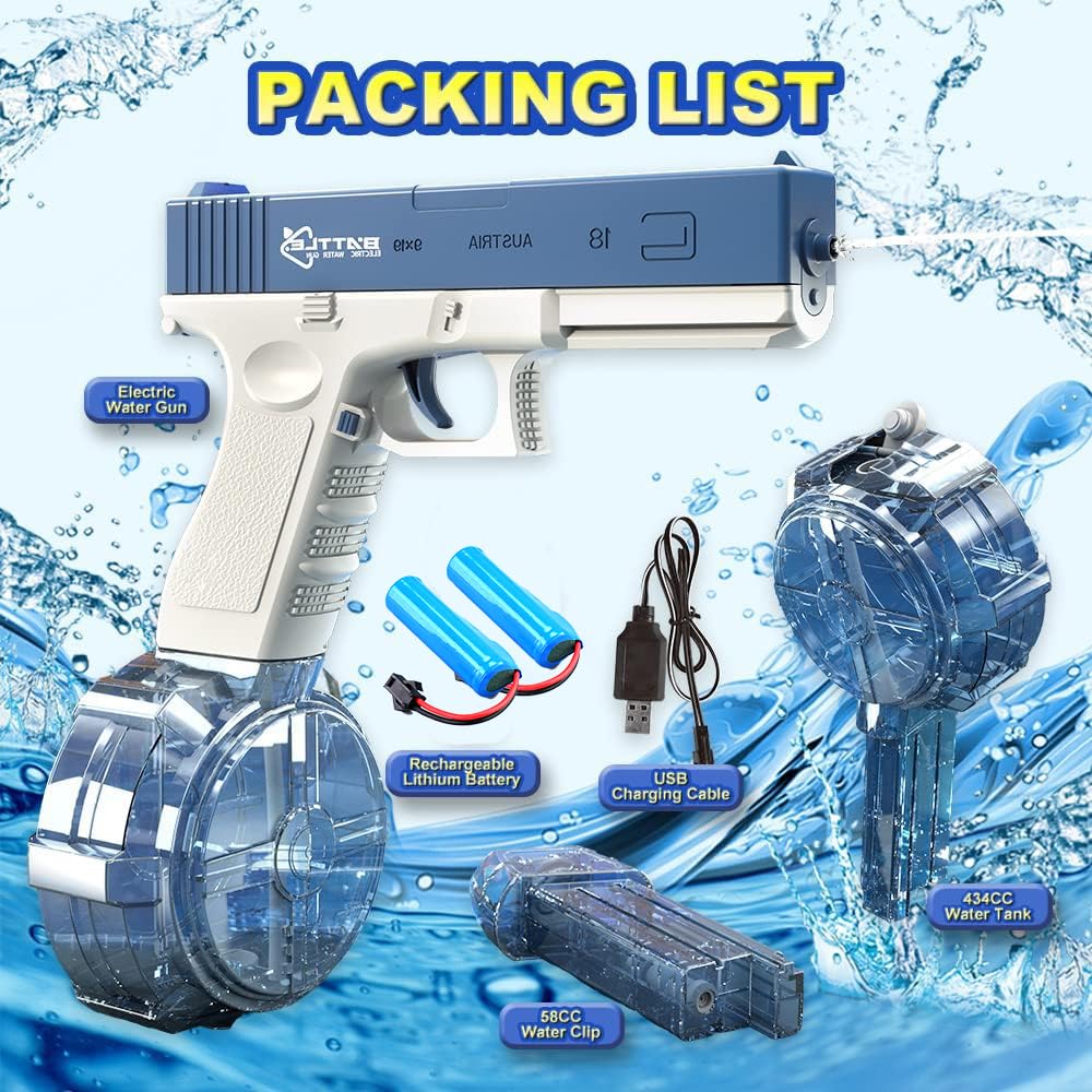 Glock Water Gun (Pack of 2)
