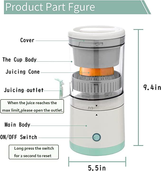 All-in-1 Portable Citrus Juicer (Pack of 2)