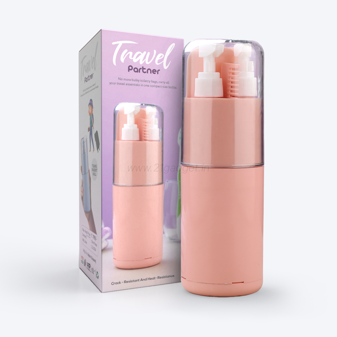 6 in 1 Essential Travel Kit (Pack of 2)
