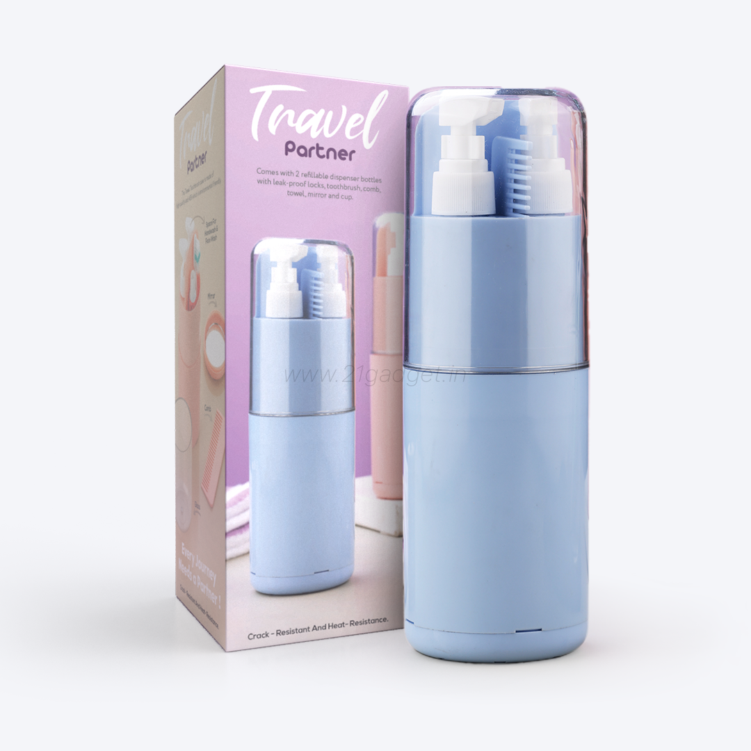 6 in 1 Essential Travel Kit (Pack of 2)