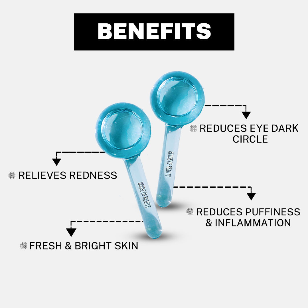 Blue Ice Face Globes Massager (Pack of 2)