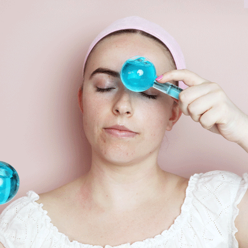 Blue Ice Face Globes Massager (Pack of 2)