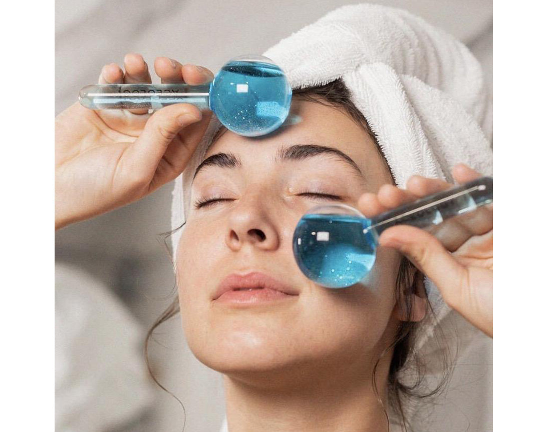 Blue Ice Face Globes Massager (Pack of 2)