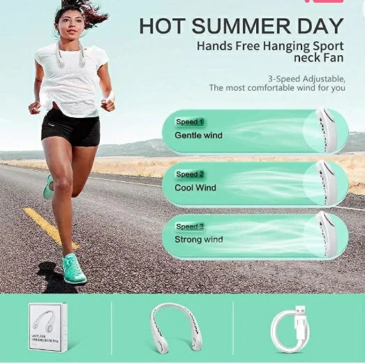Advance Rechargeable Neck Fan (Pack of 2)