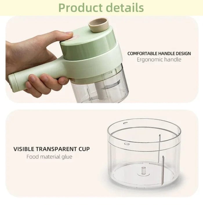 Electric Food Chopper & Cutter (Pack of 2)