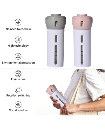 4 in 1 Travel Multi-Dispenser (Pack of 2)