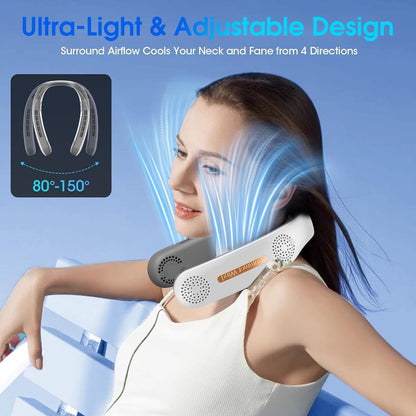 Advance Rechargeable Neck Fan (Pack of 2)