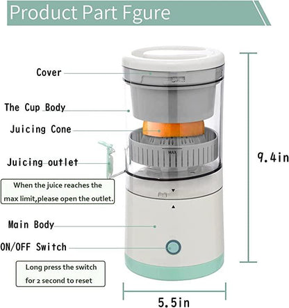 All-in-1 Portable Citrus Juicer (Pack of 2)