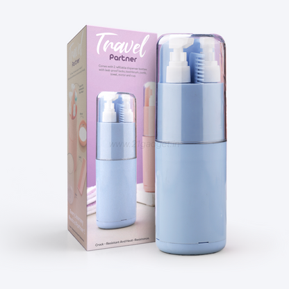 6 in 1 Essential Travel Kit (Pack of 2)