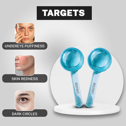 Blue Ice Face Globes Massager (Pack of 2)