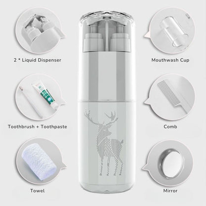 6 in 1 Essential Travel Kit (Pack of 2)