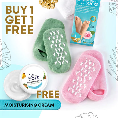 Foot Spa Pedicure Socks & Get a FREE Moisturizer