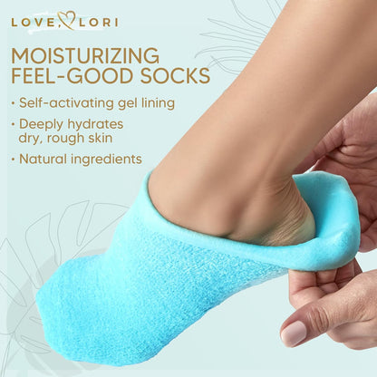 Foot Spa Pedicure Socks & Get a FREE Moisturizer