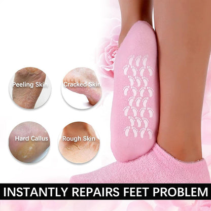 Foot Spa Pedicure Socks & Get a FREE Moisturizer