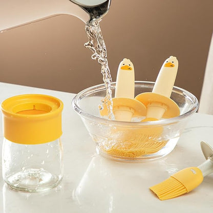 Silicone Oil Bottle Set (Pack of 2)